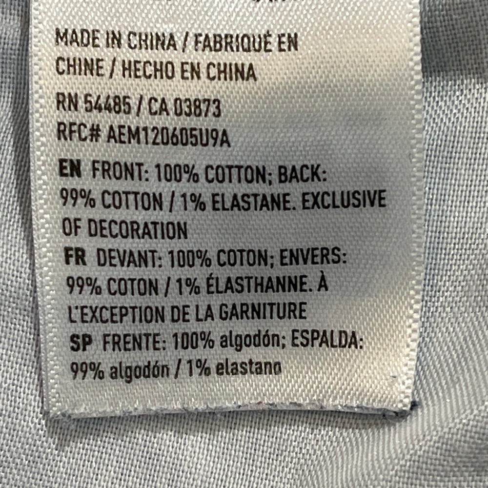 American Eagle Outfitters STRIGID Light Blue Women’s MOM Jeans SIZE 18 S - Picture 9 of 10